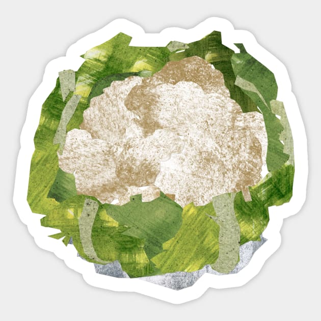 Cauliflower Sticker by Babban Gaelg